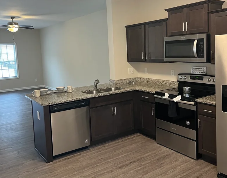 Townhome amenities at The Rowe at Gate 1